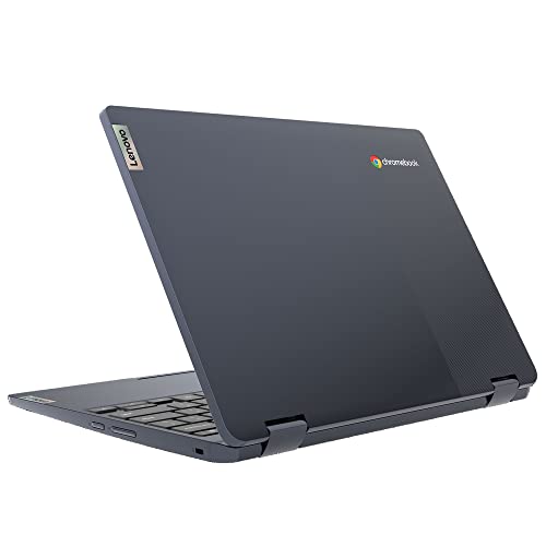 Lenovo 2022 IdeaPad Flex 3 11.6" HD 2-in-1 Touchscreen Chromebook (8-Core MediaTek MT8183, 4GB RAM, 64GB eMMC, Stylus, Webcam) Flip Convertible Home Education Laptop, IST Computers Pen, Chrome OS