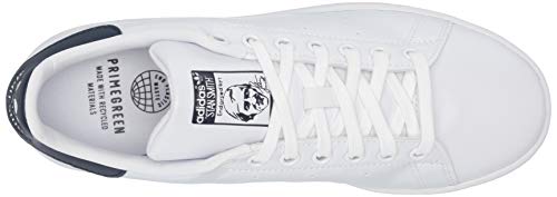 adidas Originals Men's Stan Smith (End Plastic Waste) Sneaker, White/White/Collegiate Navy, 8.5