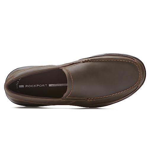 Rockport Men's Junction Point Slip-on, Chocolate, 12