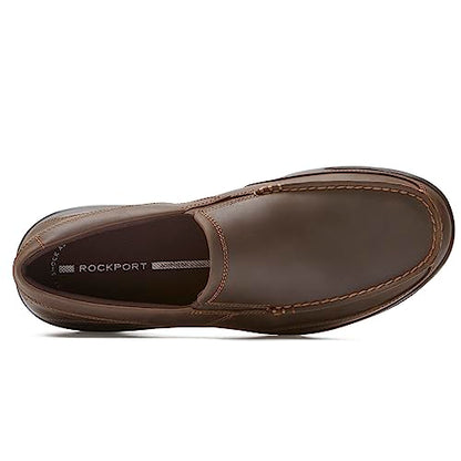 Rockport Men's Junction Point Slip-on, Chocolate, 12