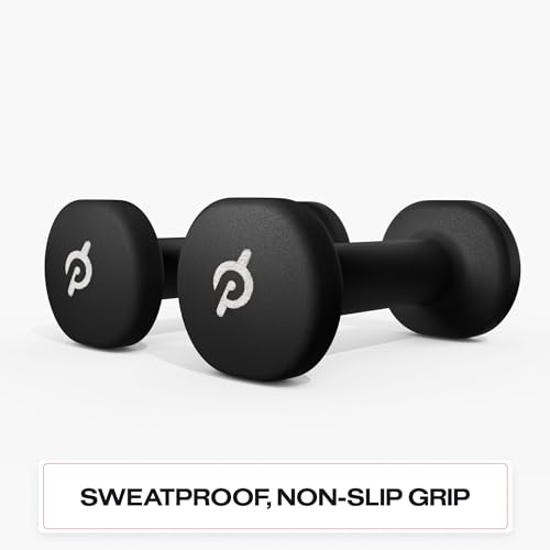 Peloton Light Weights | Set of Two Sweat-Proof Weights with Nonslip Grip, Designed to Fit in the Back of Peloton Bike and Bike+ - 2 lb