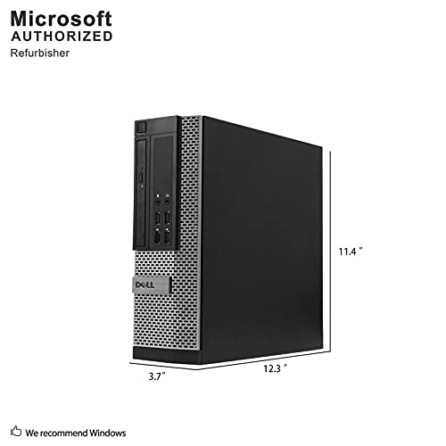 Dell OptiPlex 9020-SFF, Intel Core i5-4570 3.2GHZ, 16GB RAM, 512GB SSD Solid State, DVDRW, Windows 10 Pro 64bit (Renewed)