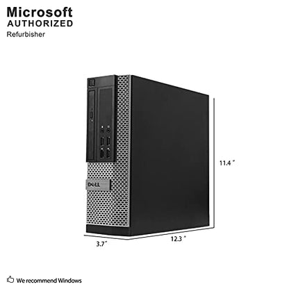 Dell OptiPlex 9020-SFF, Intel Core i5-4570 3.2GHZ, 16GB RAM, 512GB SSD Solid State, DVDRW, Windows 10 Pro 64bit (Renewed)