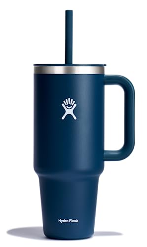 Hydro Flask All Around Travel Tumbler with Handle 40 Oz Indigo