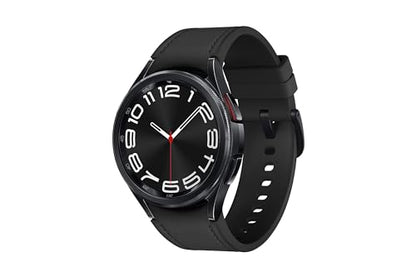 SAMSUNG Galaxy Watch 6 Classic 43mm Bluetooth Smartwatch, Rotating Bezel, Fitness Tracker, Personalized HR Zones, Advanced Sleep Coaching, Heart Monitor, BIA Sensor, Health Insights, US Version, Black