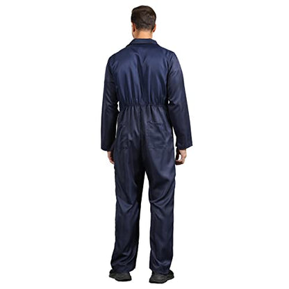Xambop Michael Myers Costume for Adult Men,Halloween Cosplay Michael Myers Jumpsuit Coveralls (L)