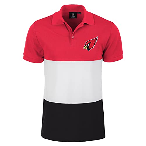 FOCO Arizona Cardinals NFL Mens Rugby Scrum Polo - M