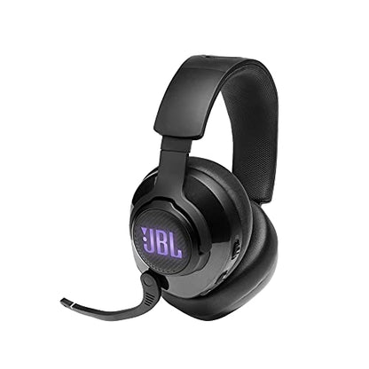 JBL Quantum 400 - Wired Over-Ear Gaming Headphones with USB and Game-Chat Balance Dial - Black, Large