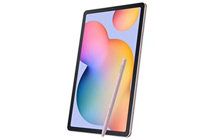 SAMSUNG Galaxy Tab S6 Lite 10.4" 64GB Android Tablet, S Pen Included, Slim Metal Design, AKG Dual Speakers, Long Lasting Battery, US Version, 2020, Chiffon Rose