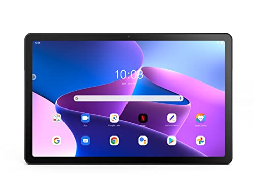 Lenovo Tab M10 Plus (3rd Gen) - 2022 - Long Battery Life - 10" FHD - Front & Rear 8MP Camera - 4GB Memory - 64GB Storage - Android 12 or Later, Gray