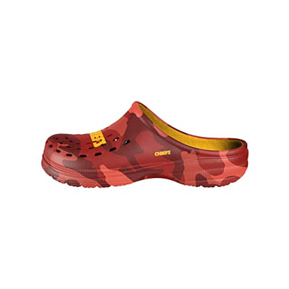 FOCO Kansas City Chiefs NFL Mens Tonal Camo Clog - L