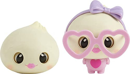 My Squishy Little Dumplings – Interactive Doll Collectible With Accessories – Dee (Pink)