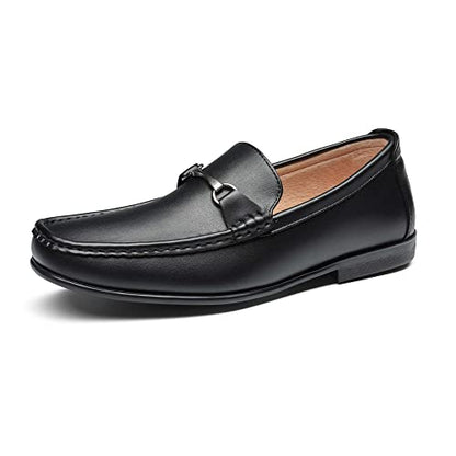 Bruno Marc Men's Henry-1 Dress Loafers Slip On Casual Driving Shoes for Men Black/Henry-1 Size 9 M US