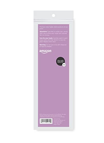 Amazon Basics Pedicure File, Black