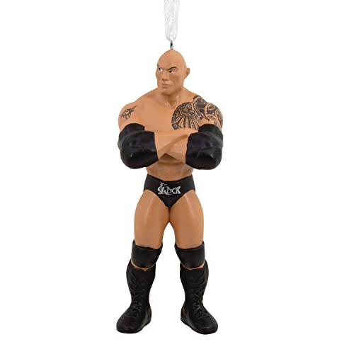 Hallmark WWE The Rock Christmas Ornament