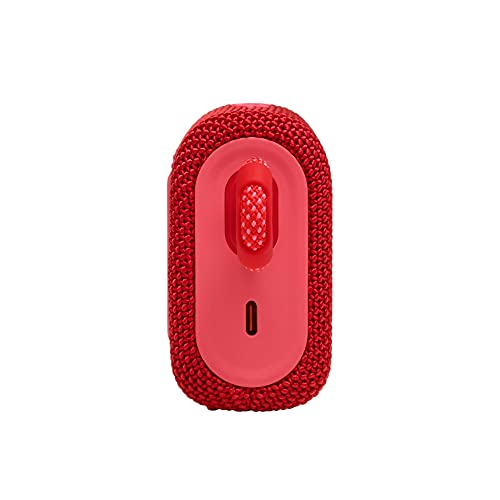 JBL Go 3: Portable Speaker with Bluetooth, Built-in Battery, Waterproof and Dustproof Feature - Red (JBLGO3REDAM)