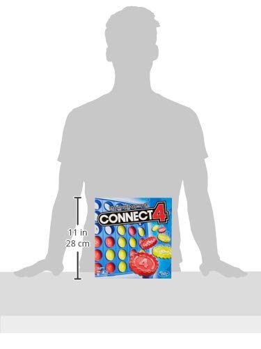 Hasbro Gaming Connect 4 Classic Grid,4 in a Row Game,Strategy Board Games for Kids,2 Player .for Family and Kids,Ages 6 and Up