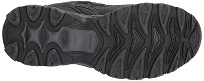 Skechers mens Afterburn M. Fit fashion sneakers, Black, 10 X-Wide US