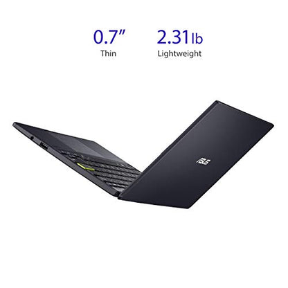 ASUS Vivobook Laptop L210 11.6" Ultra Thin Laptop, Intel Celeron N4020 Processor, 4GB RAM, 128GB eMMC Storage, Windows 11 Home in S Mode with One Year of Office 365 Personal, L210MA-DS04,Star Black