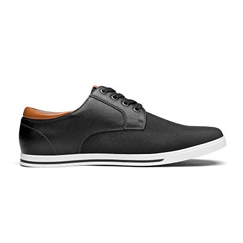 Bruno Marc Mens Oxfords Sneakers Casual Dress Shoes, Black - 11 (RIVERA-01)