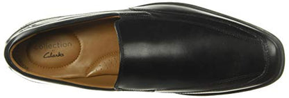 Clarks Men's Tilden Free, Black Leather, 11 W