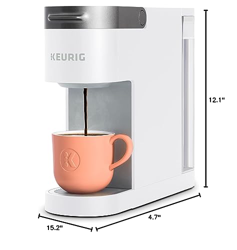 Keurig K- Slim Single Serve K-Cup Pod Coffee Maker, Multistream Technology, White