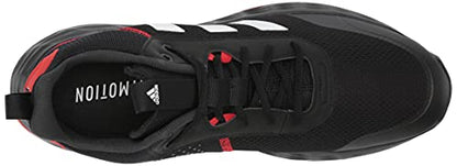 adidas mens Own the Game 2.0 Basketball Shoe, Black/White/Carbon, 9.5 US