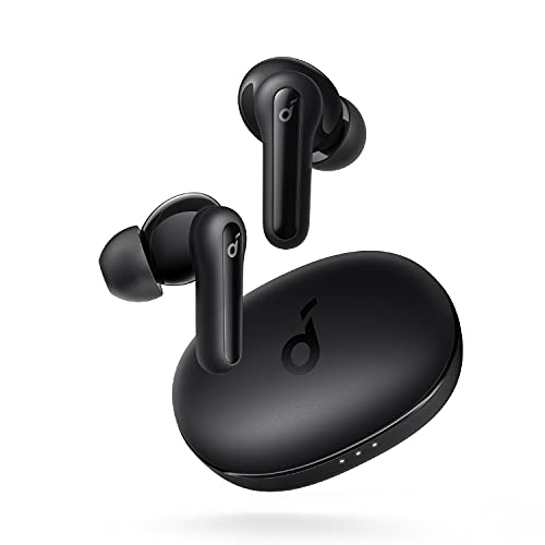 Soundcore Anker Life P2 Mini True Wireless Bluetooth 5.2 Earbuds Headphones, Black