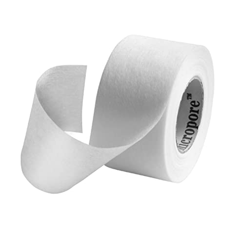 Nexcare Gentle Paper Tape, Medical Paper Tape, Secures Dressings and Lifts Away Gently - 1 In x 10 Yds, 2 Rolls of Tape