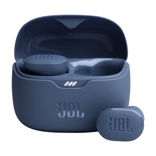 JBL Tune Buds - True Wireless Noise Cancelling Earbuds (Blue), Small