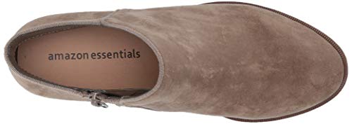 Amazon Essentials Women's Ankle Boot, Taupe, 8