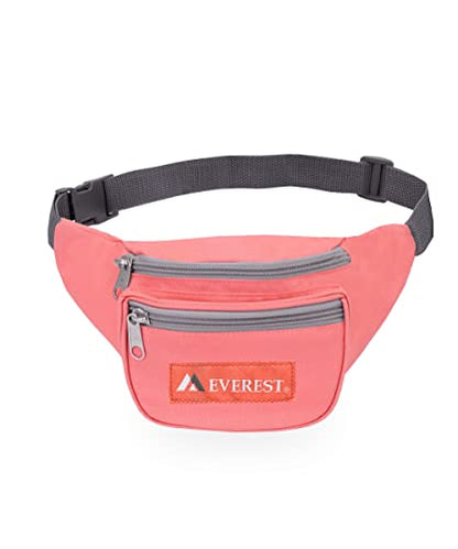 Everest Signature Waist Pack - Junior, Coral, One Size