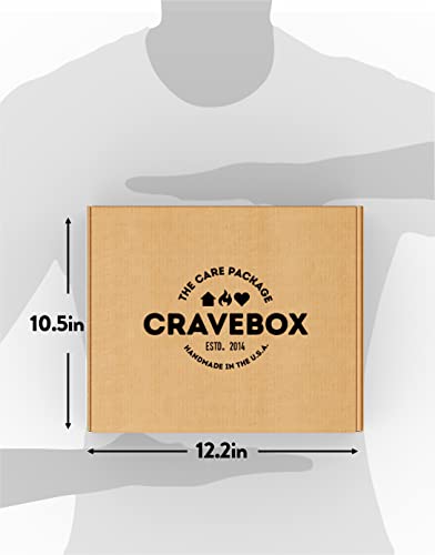 CRAVEBOX Snack Box Variety Pack Care Package (50 Count) Halloween Treats Gift Basket Boxes Pack Adults Kids Grandkids Guys Girls Women Men Boyfriend Candy Birthday Cookies Chips Teenage Mix College Student Food Sampler Office School