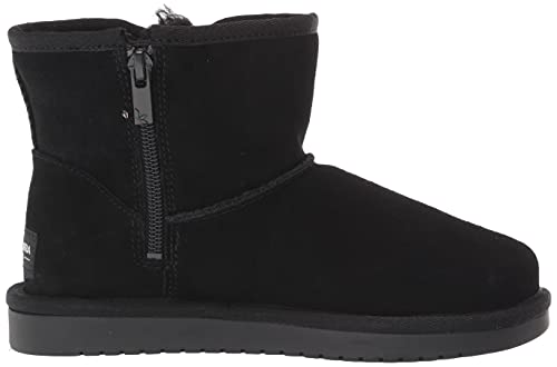 Koolaburra by UGG Unisex-Child Victoria Mini Fashion Boot, Black, 4 Little Kid