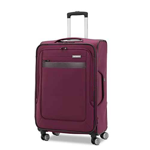 Samsonite Ascella 3.0 Softside Expandable Luggage with Spinners | Light Plum | 2PC SET (Carry-on/Medium)