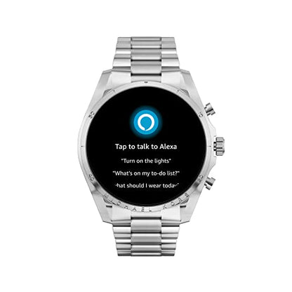 Michael Kors Men's or Women's Gen 6 44mm Touchscreen Smart Watch with Alexa Built-In, Fitness Tracker, Sleep Tracker, GPS, Music Control, Smartphone Notifications (Model: MKT5139V)