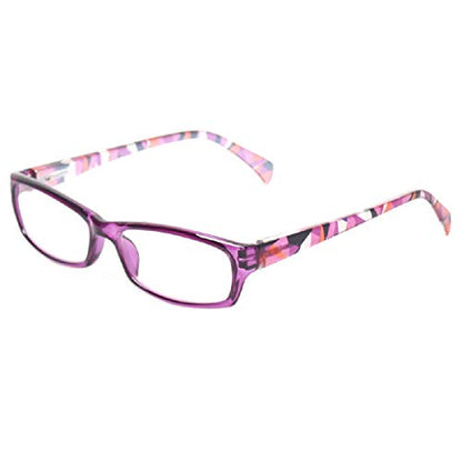 Reading Glasses 5 Pairs Fashion Ladies Readers Spring Hinge with Pattern Print Eyeglasses for Women (5 Pack Mix Color, 1.75)