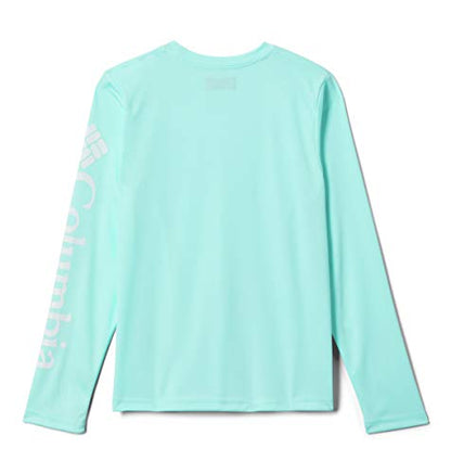 Columbia Youth Boys Terminal Tackle Long Sleeve Tee, Gulf Stream, Small