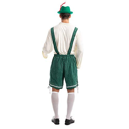 Spooktacular Creations Adult Men Green Oktoberfest Costume (Large)