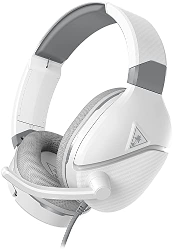 Turtle Beach Recon 200 Gen 2 Powered Gaming Headset for Xbox Series X, Xbox Series S, & Xbox One, PlayStation 5, PS4, Nintendo Switch, Mobile, & PC with 3.5mm connection - White