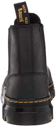 Dr. Martens unisex adult Chelsea Boot, Black Wyoming, 8 Women 7 Men US