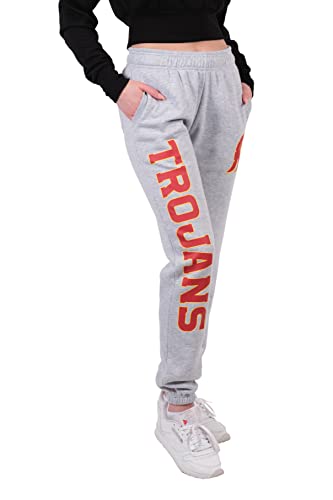 Ultra Game womens Relax Fit Jogger Pants, Heather Gray, Large