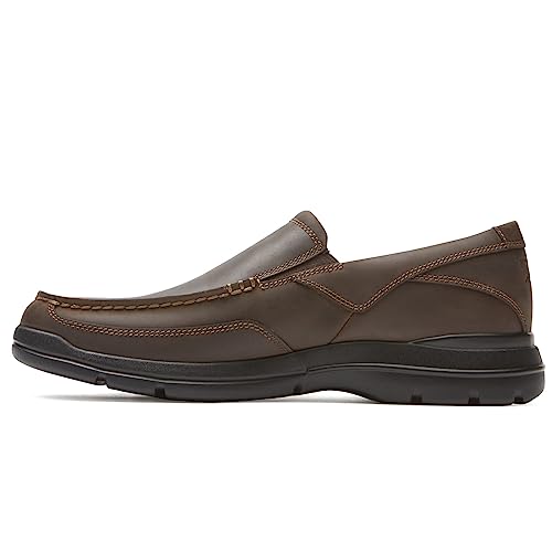 Rockport Men's Junction Point Slip-on, Chocolate, 12