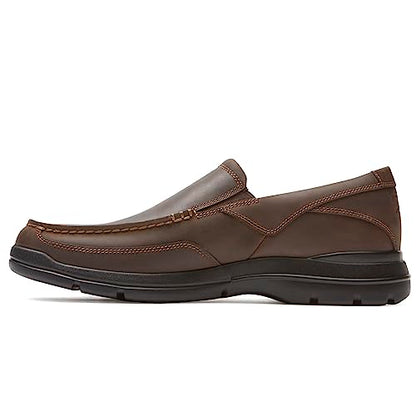 Rockport Men's Junction Point Slip-on, Chocolate, 12