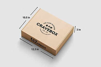 CRAVEBOX Snack Box Variety Pack Care Package (50 Count) Halloween Treats Gift Basket Boxes Pack Adults Kids Grandkids Guys Girls Women Men Boyfriend Candy Birthday Cookies Chips Teenage Mix College Student Food Sampler Office School