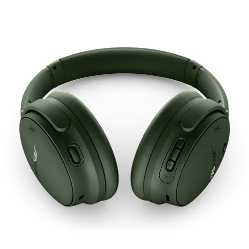 NEW Bose QuietComfort Wireless Noise Cancelling Headphones, Bluetooth Over Ear Headphones with Up To 24 Hours of Battery Life, Cypress Green - Limited Edition