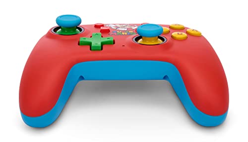 PowerA Nano Wired Controller for Nintendo Switch - Mario Bros., Comfortable Ergonomics, Officially licensed for Nintendo Switch and Nintendo Switch Lite