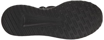 adidas Men's Lite Racer Adapt 5.0 Running Shoe, Black/Black/Grey, 9.5