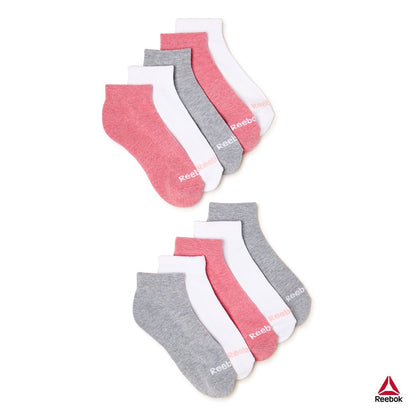 Reebok Women's Pro Series Cushion Ankle Socks, 10-Pack