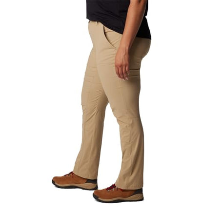 Columbia Women's Saturday Trail Stretch Pant, British Tan, 14